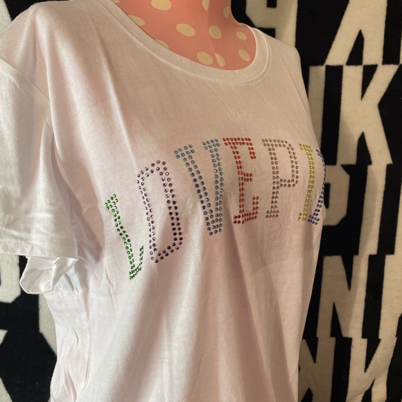 Victoria’s Secret PINK Bling T- Shirt VS PINK NEW NWT SHIRT - Picture 6 of 6